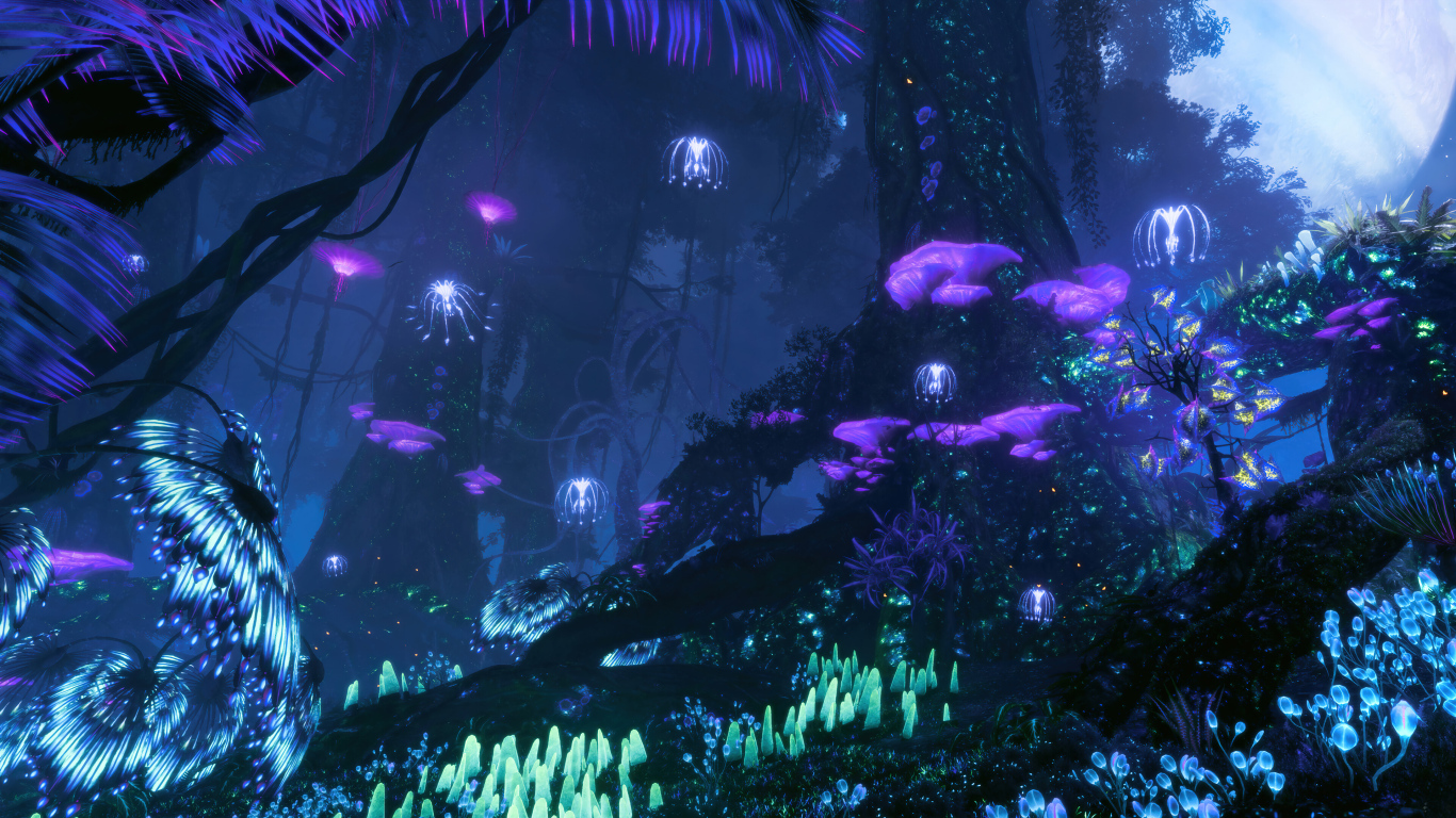 Фантастические растения в игре Avatar: Frontiers of Pandora, 2023
