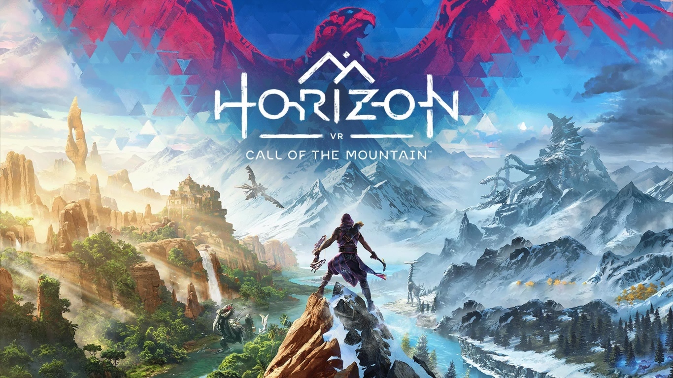 Постер новой компьютерной игры Horizon Call of the Mountain