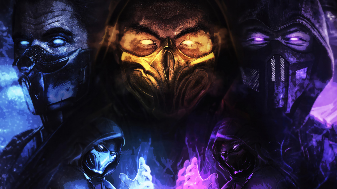 Постер новой компьютерной игры Mortal Kombat 11