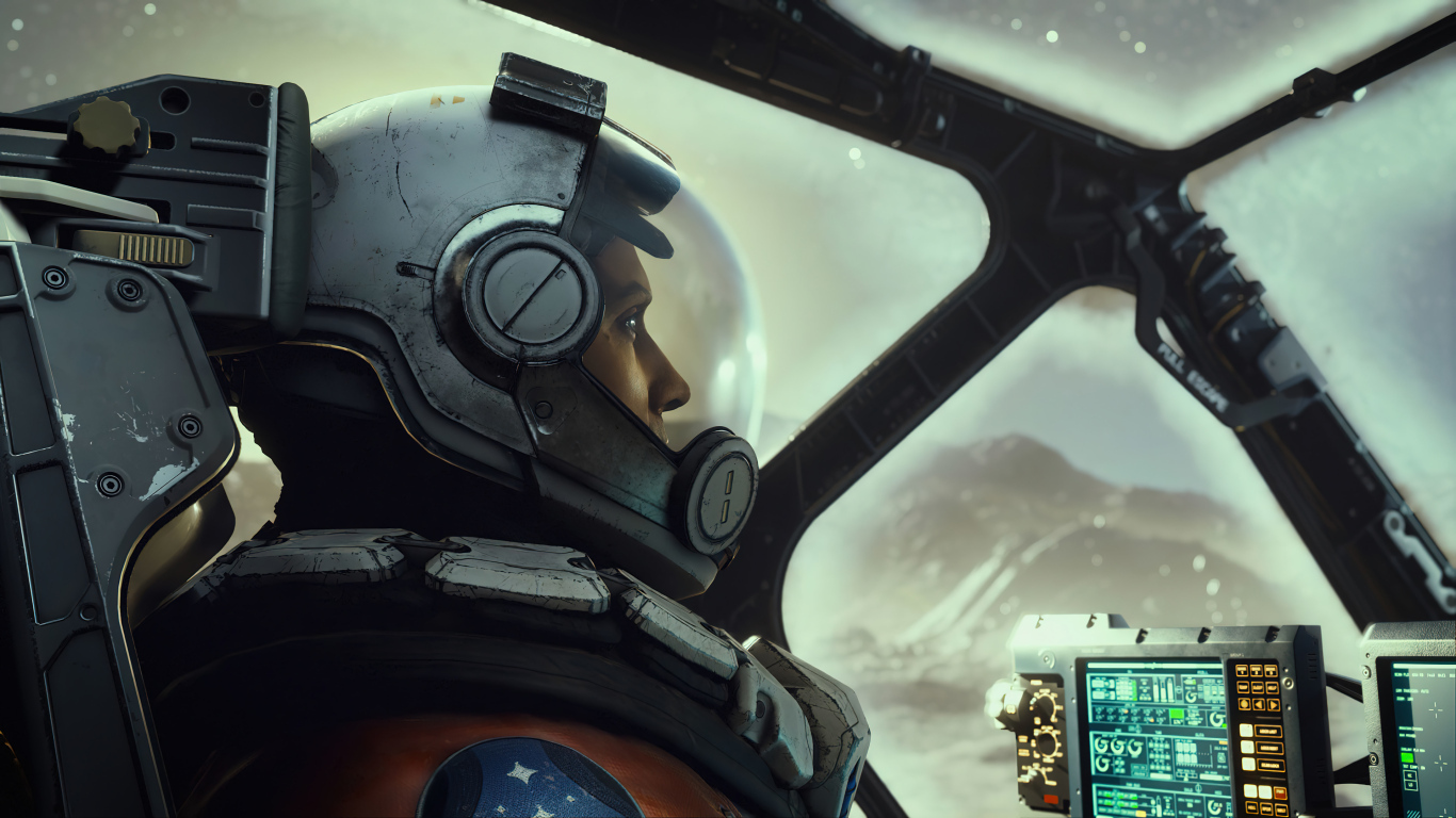 Персонаж компьютерной игры Starfield