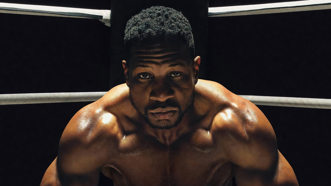 Актер Майкл Бака́ри Джо́рдан в фильме Крид 3