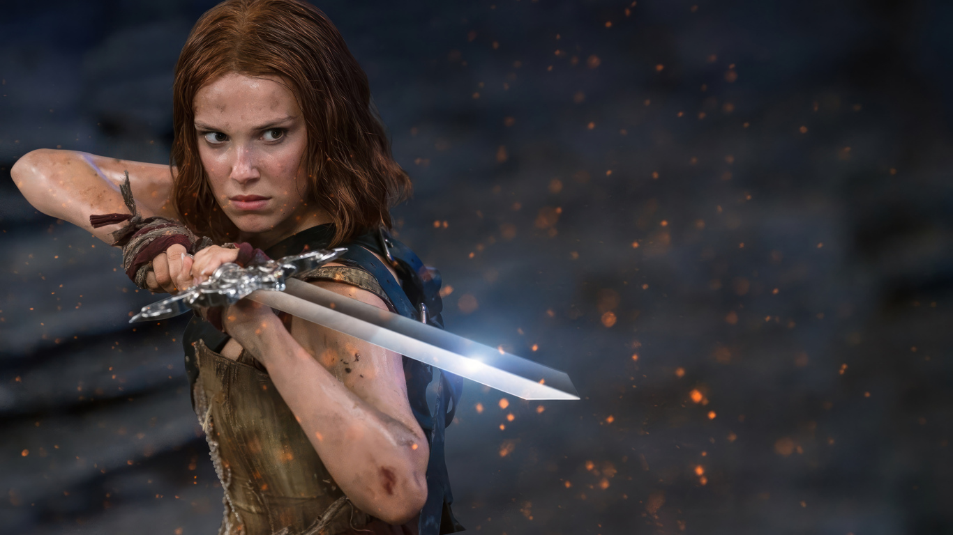 Девушка из нового фильма Damsel, 2023