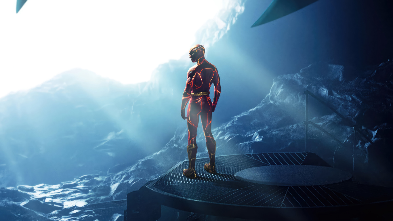 Постер нового фильма Флэш, 2023