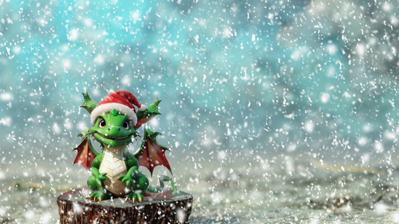 Зеленый дракон символ 2024 года