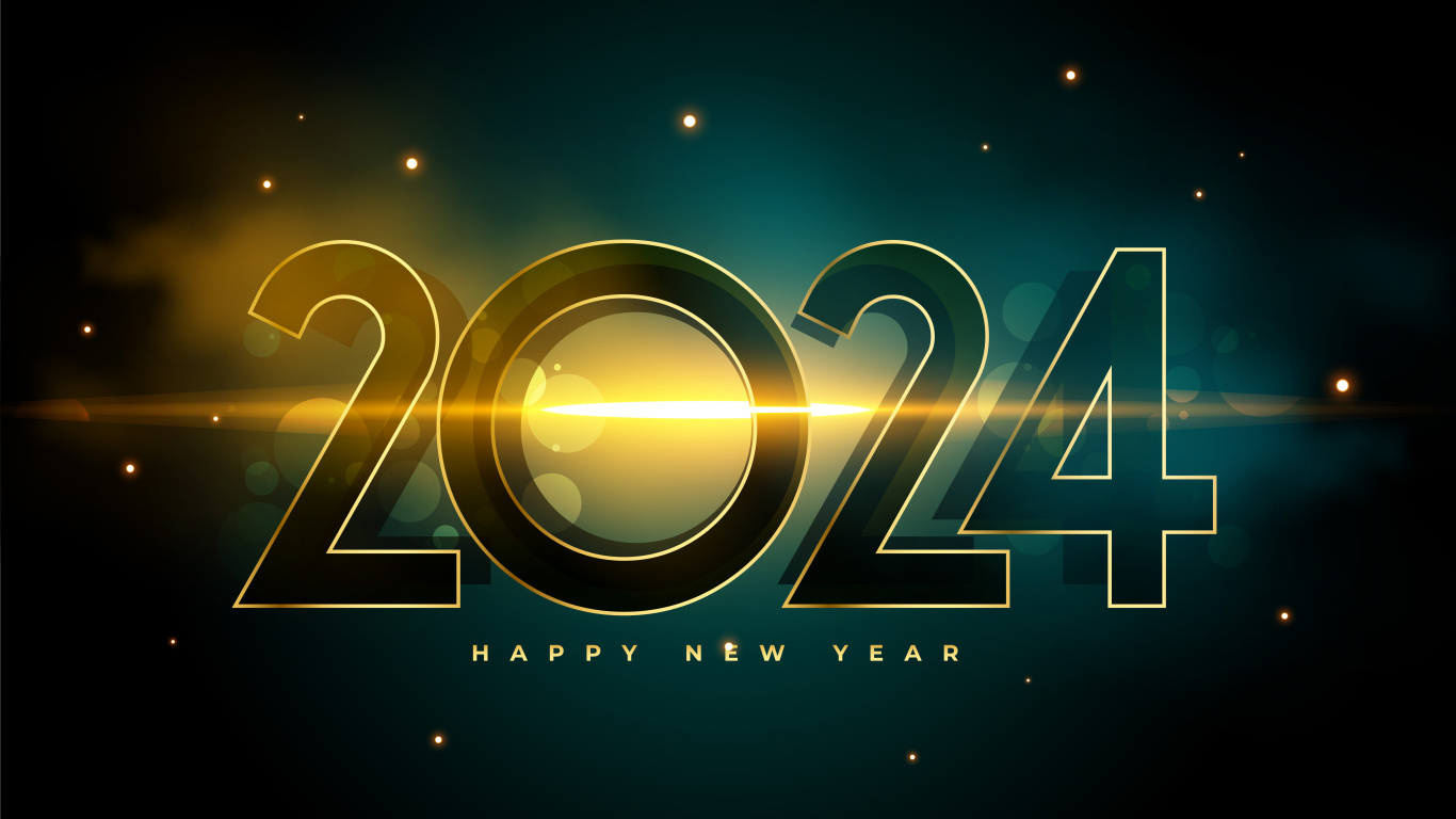 Открытка на новый год 2024 