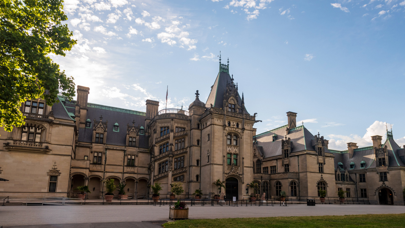 Красивый дом Билтмор, США