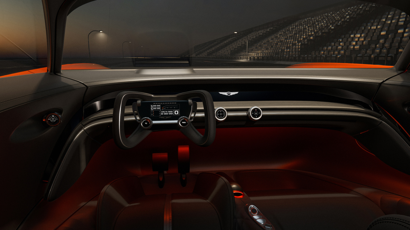 Салон автомобиля Genesis X Gran Berlinetta