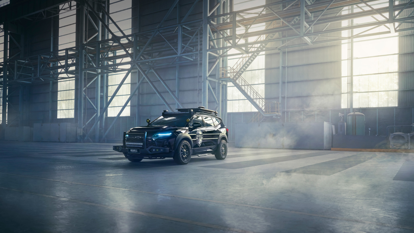 Автомобиль Chevrolet Trailblazer Jedi Agent Edition в ангаре