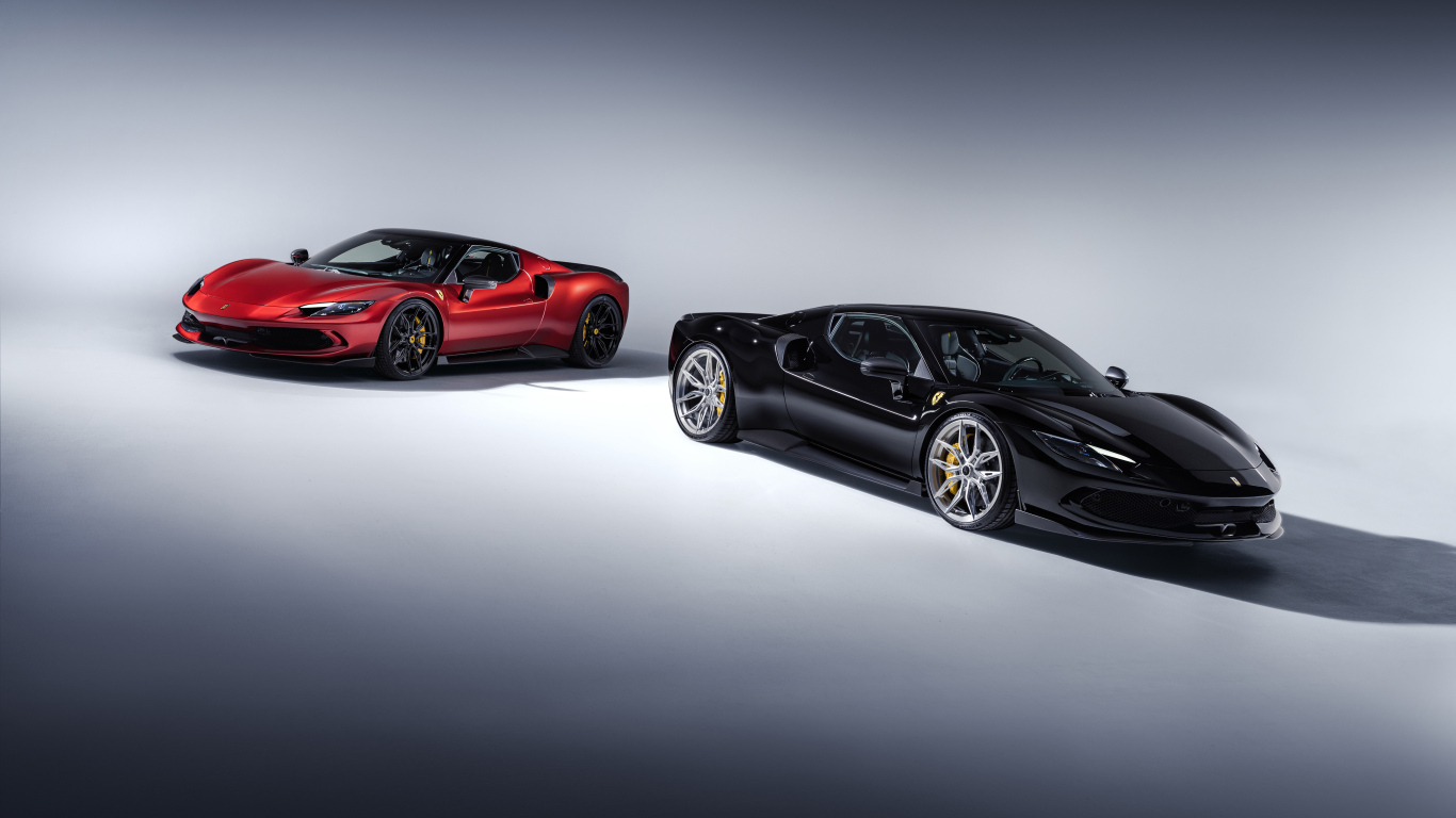 Два быстрых автомобиля Novitec Ferrari 296 GTB Aero 2024 года