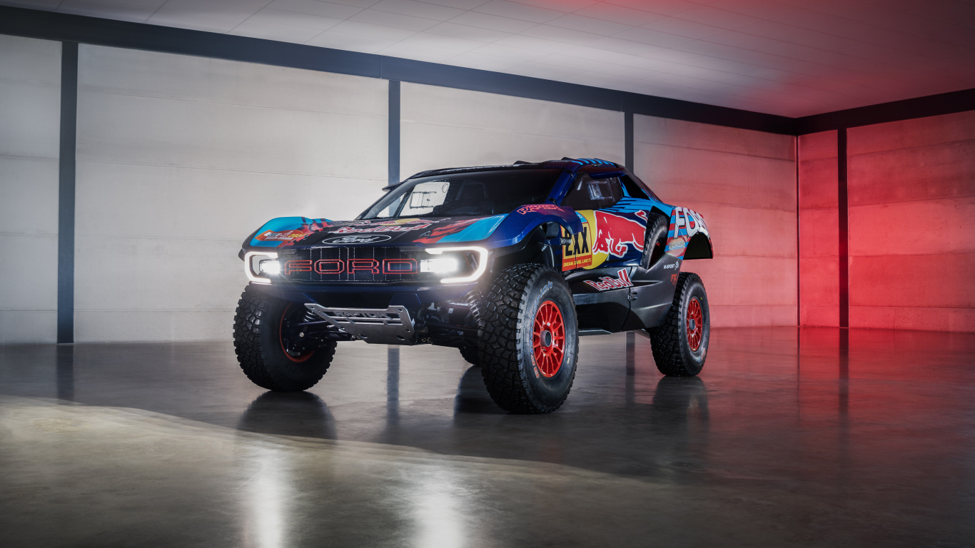 Спортивный автомобиль Ford Raptor T1+ 2024 года