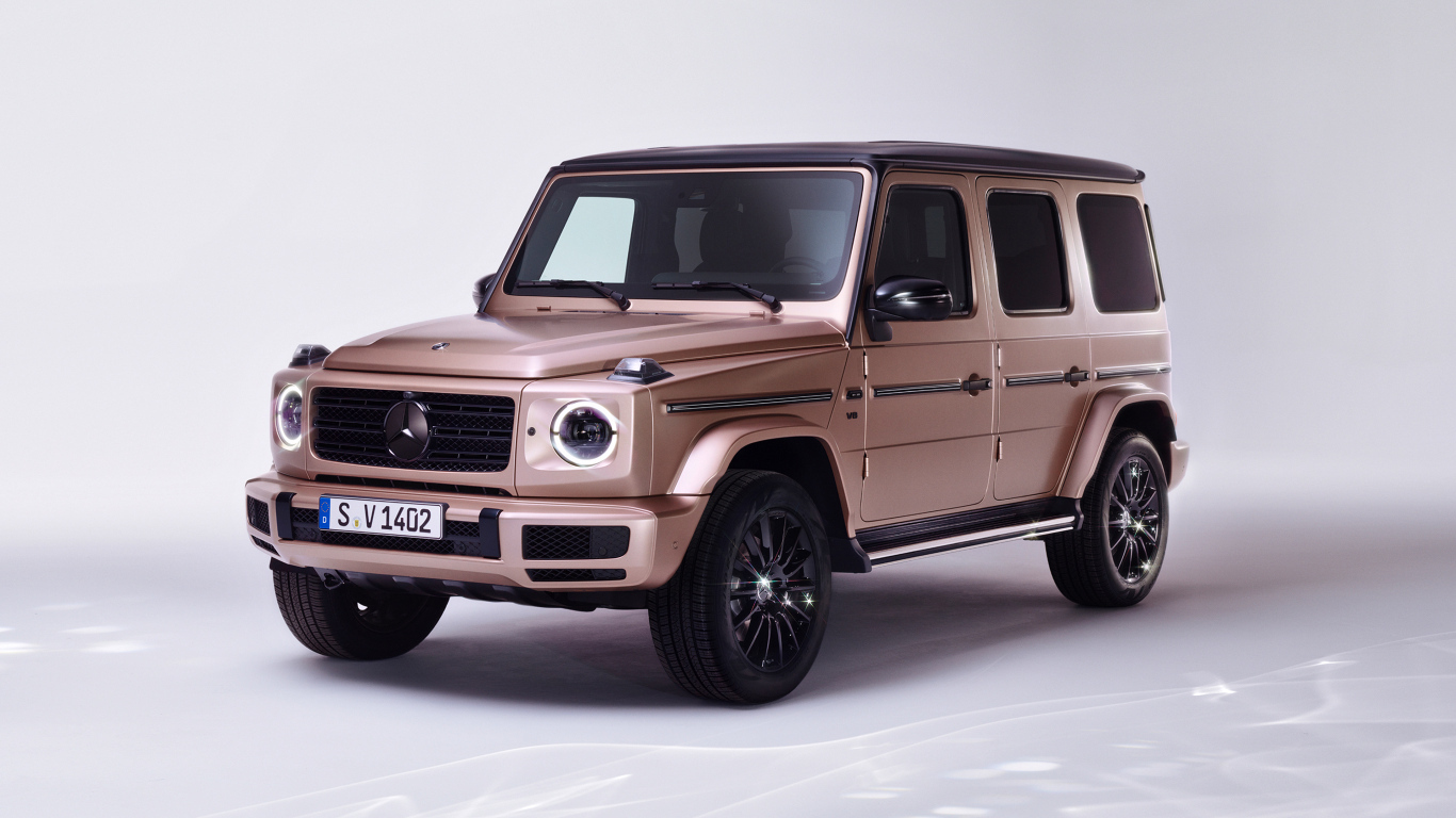 Стильный автомобиль Mercedes-Benz G 500 Stronger Than Diamonds