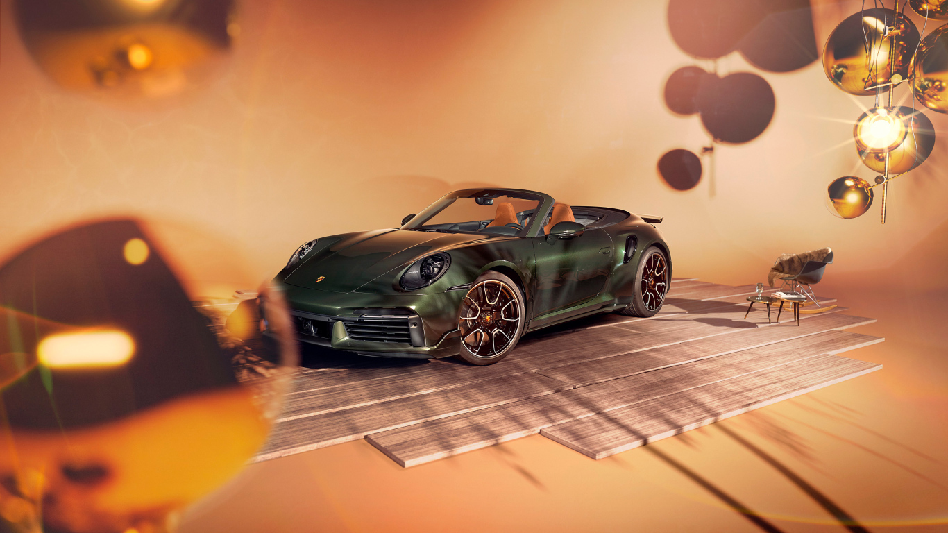 Автомобиль кабриолет Porsche 911 Turbo S