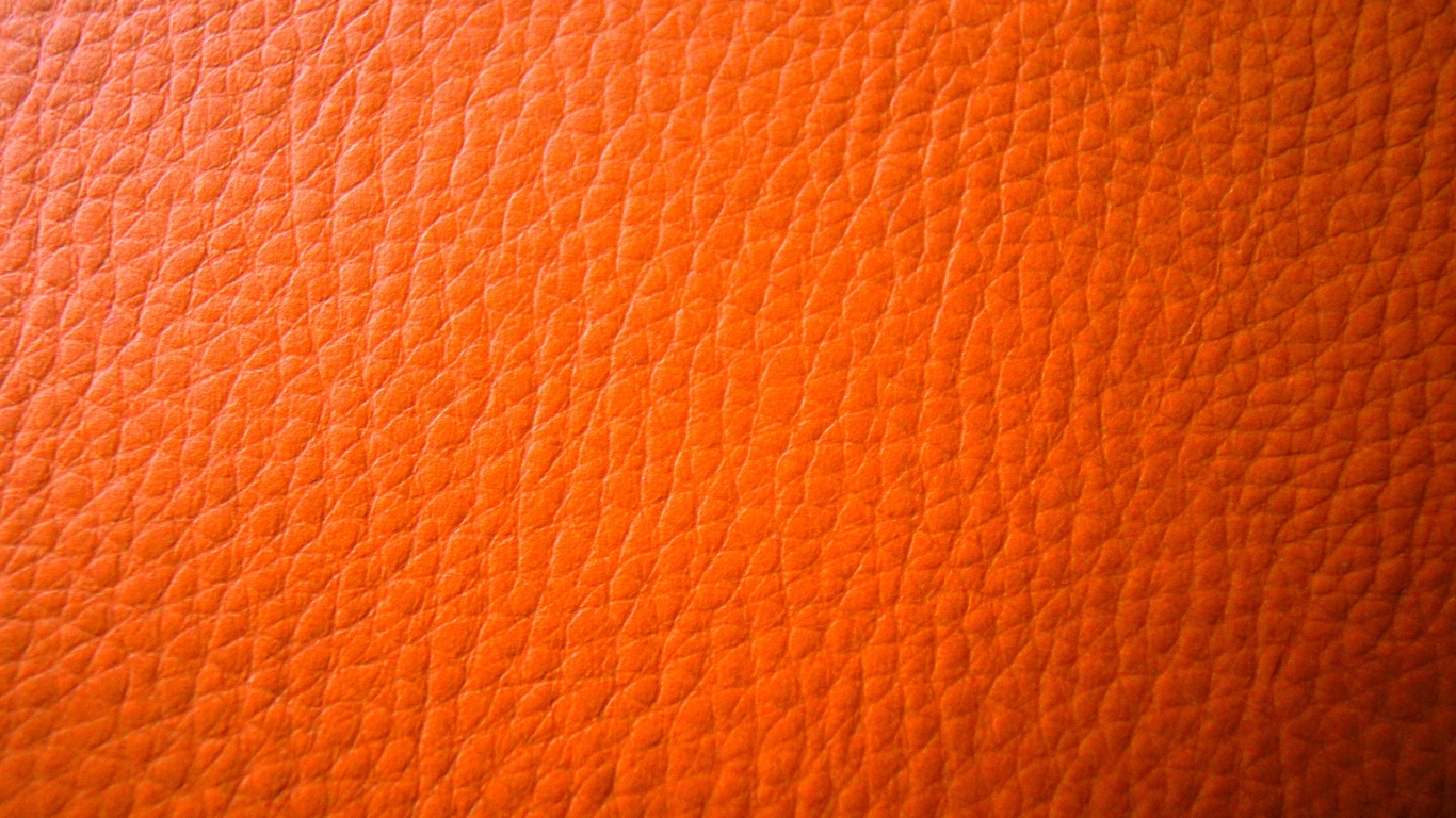 Оранжевый кожаный фон 