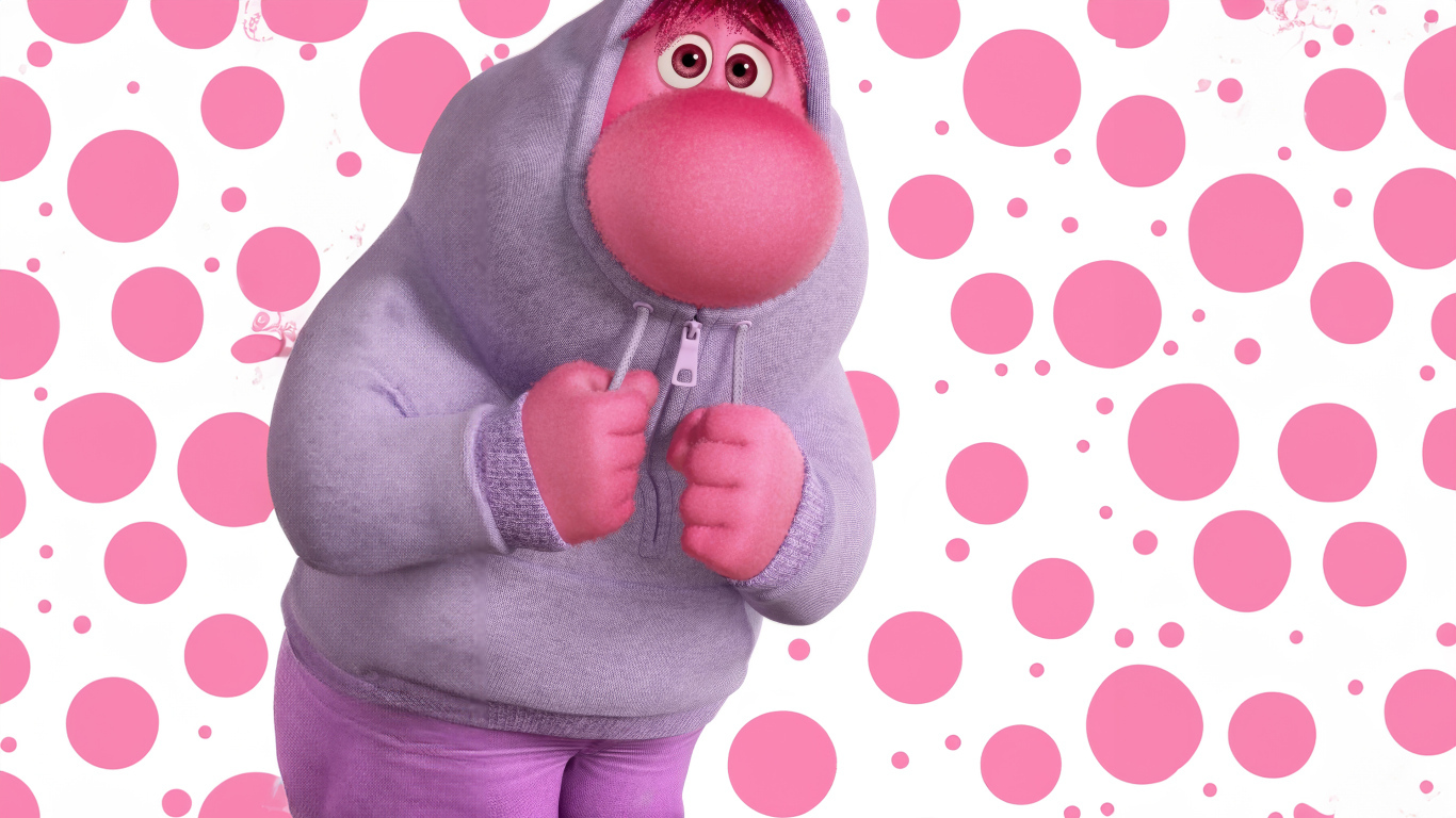 Милый персонаж Смущение из мультфильма Головоломка 2