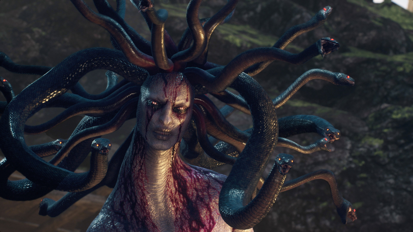 Монстр из компьютерной игры Dragon’s Dogma 2