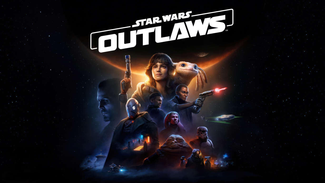Постер компьютерной игры Star Wars Outlaws, 2024