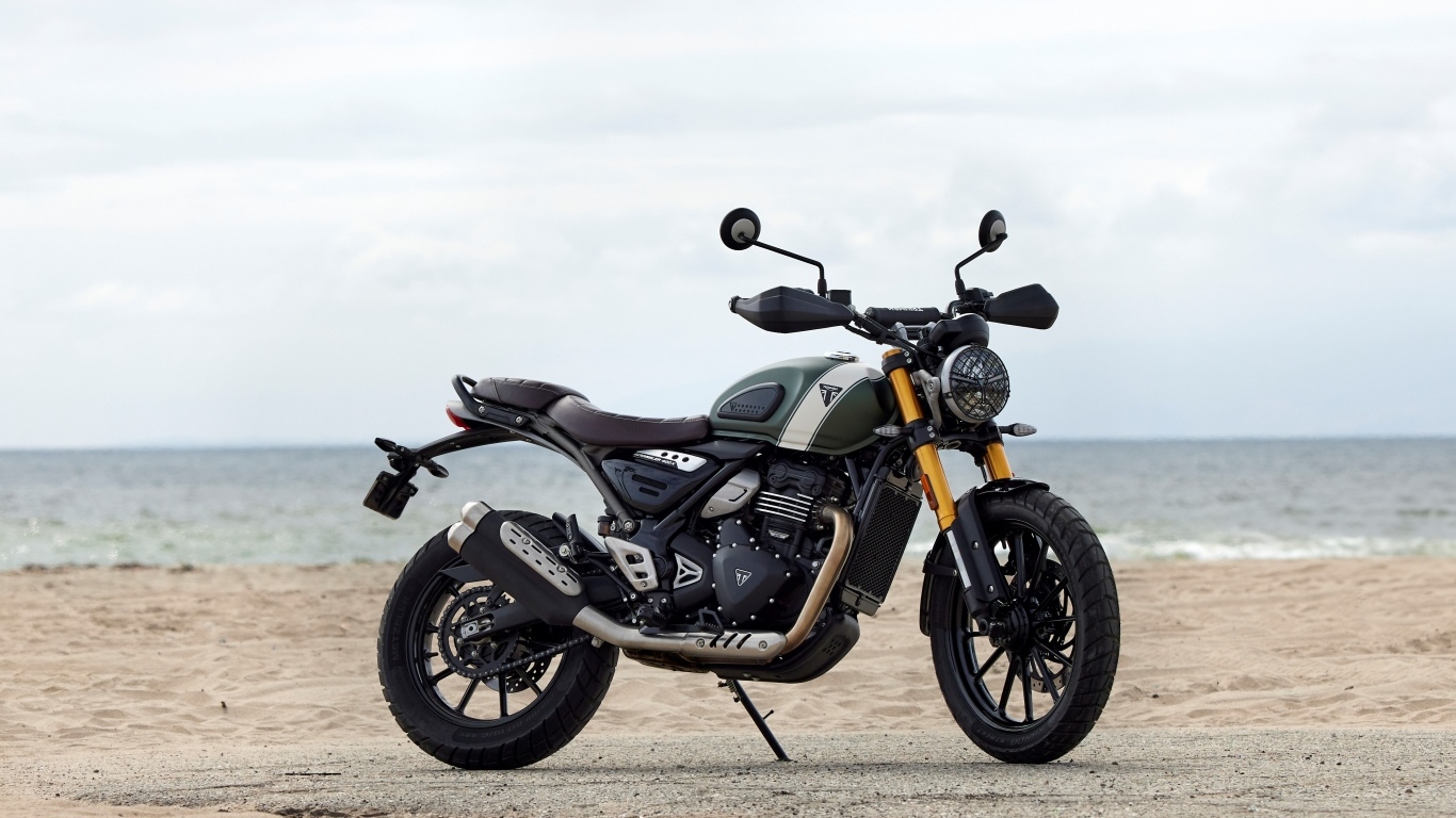 Мотоцикл triumph scrambler 400 x 2024 года