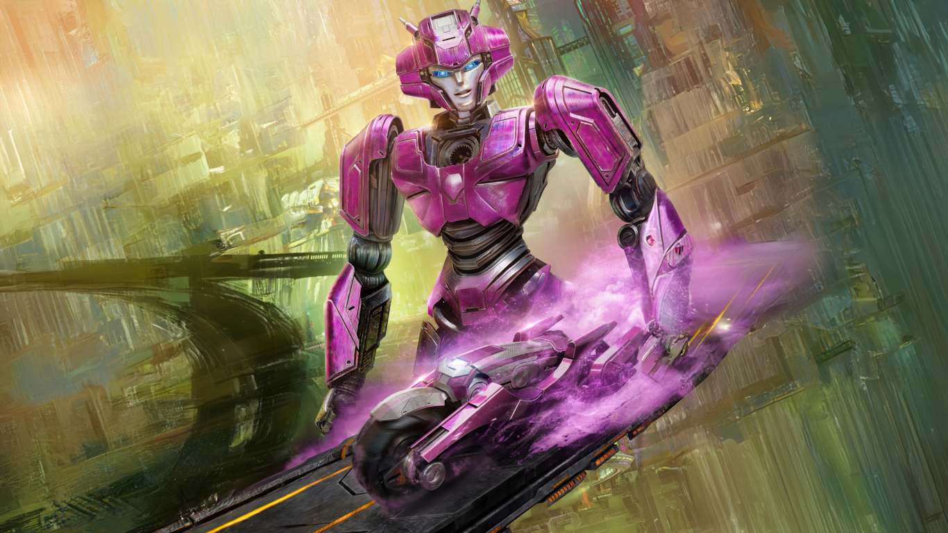 Персонаж  Элита  нового фильма Трансформеры: Начало, 2024