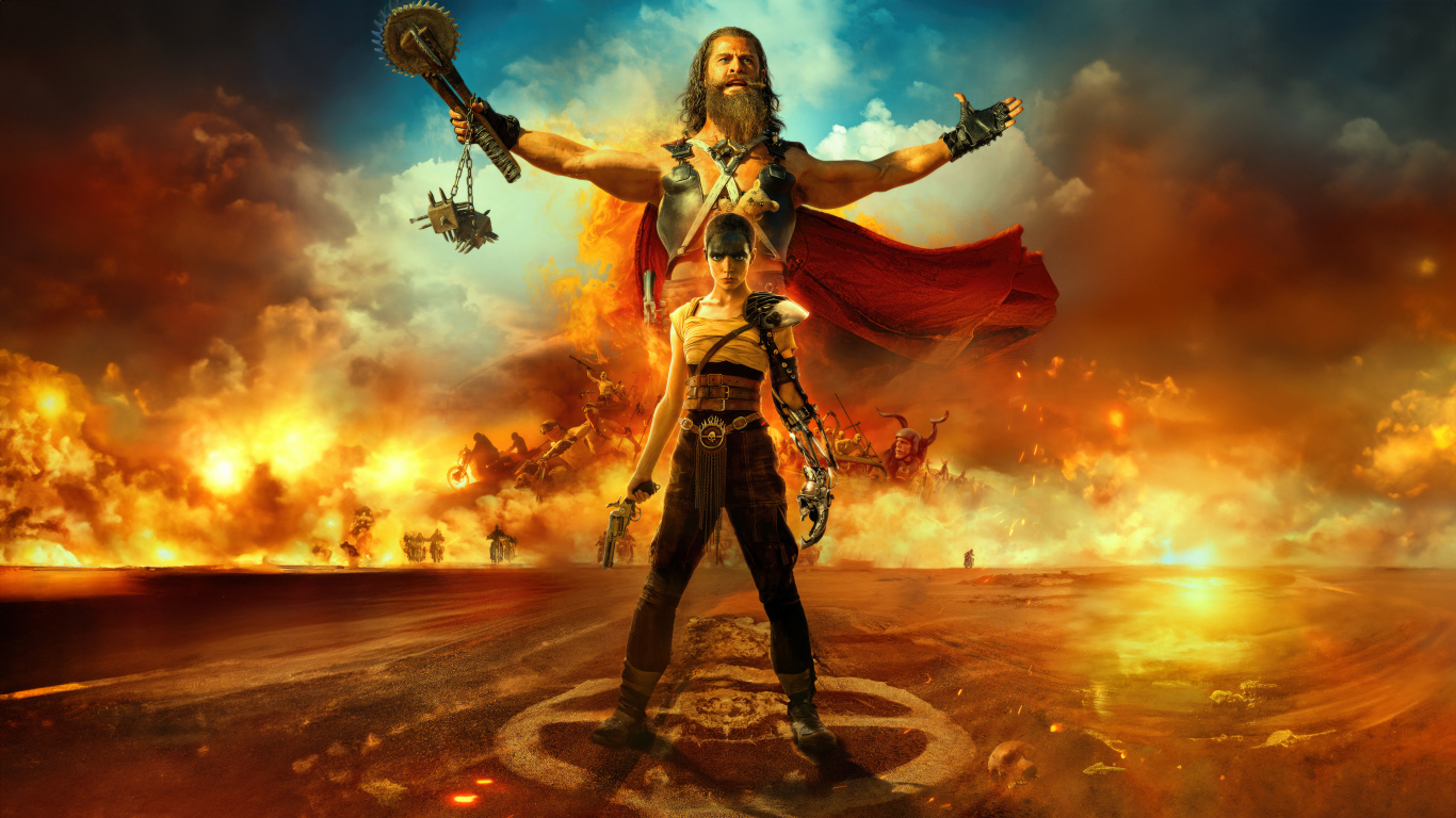 Постер нового боевика Фуриоса: Хроники Безумного Макса