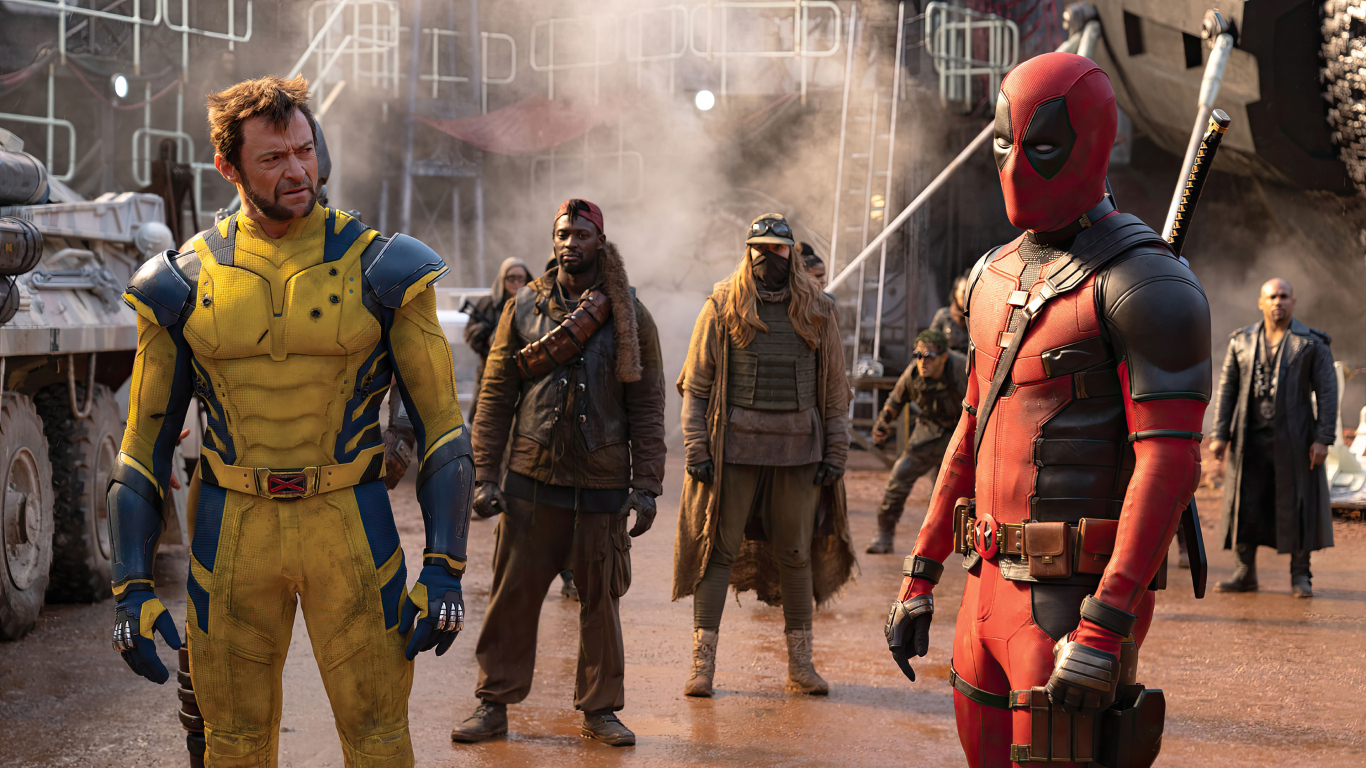 Кадр нового фильма Дэдпул и Росомаха, 2024