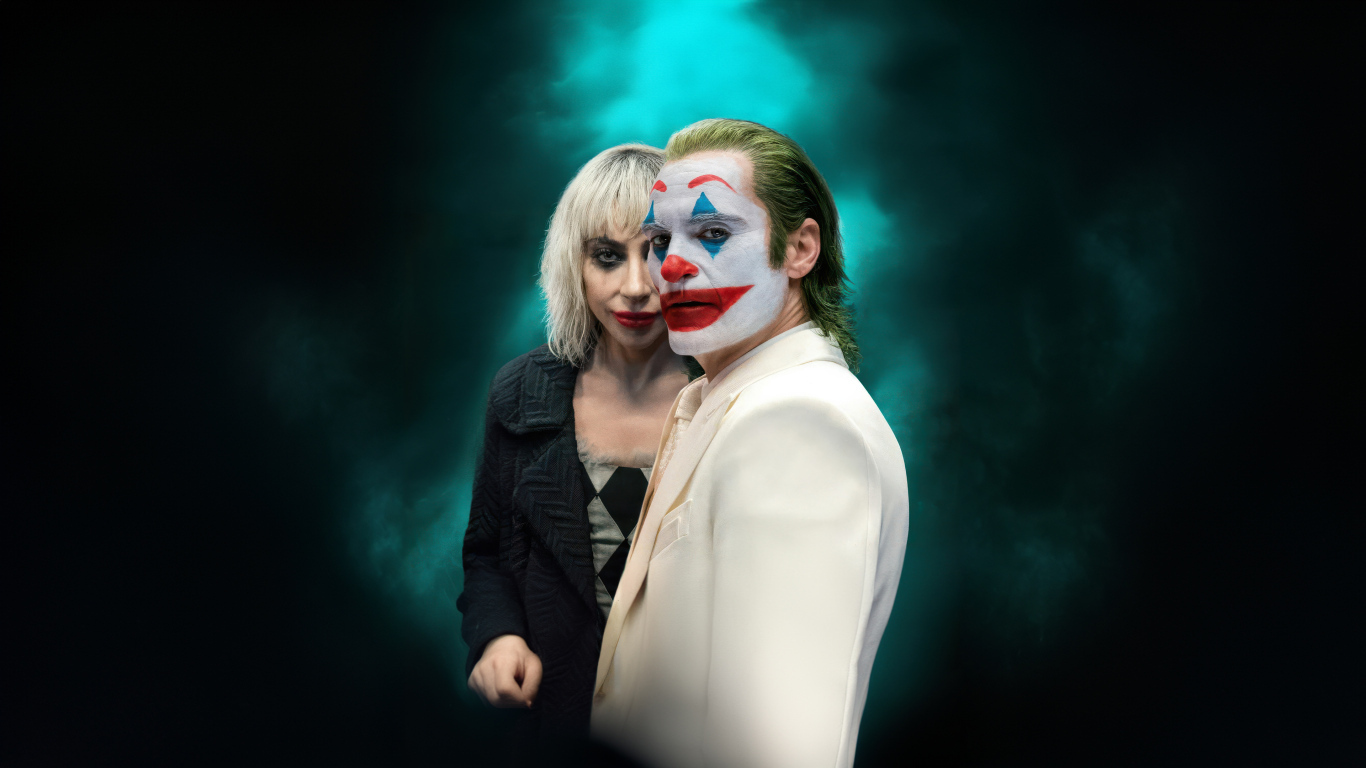 Главные персонажи фильма Джокер: Безумие на двоих в дыму