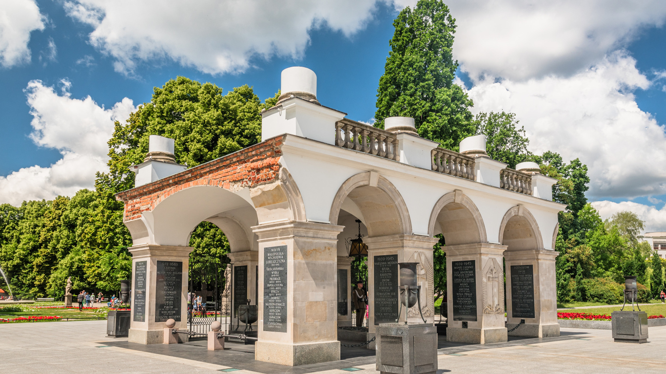Памятная арка, Варшава. Польша  