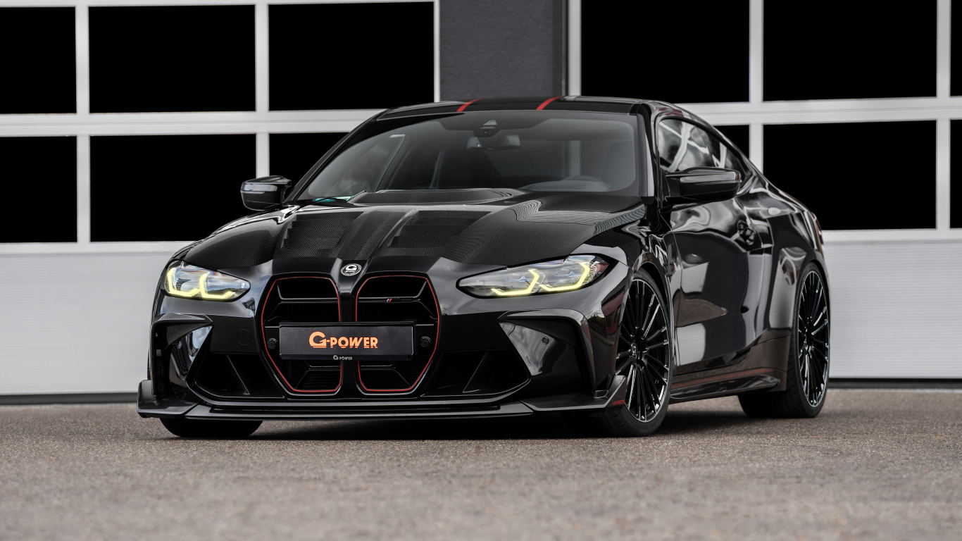 Черный автомобиль G-Power G4M CSL Bi-Turbo
