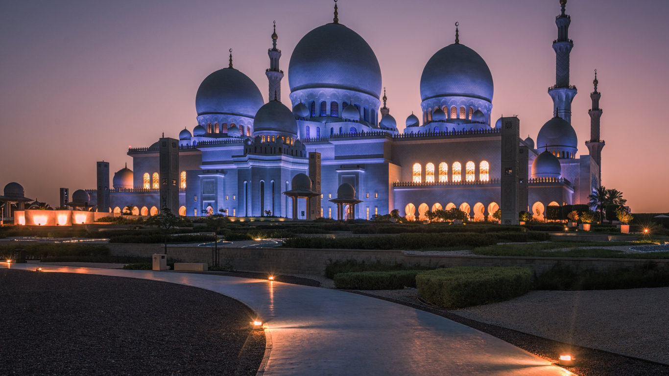 Большая Мечеть Шейха Зайда - Абу-Даби, ОАЭ