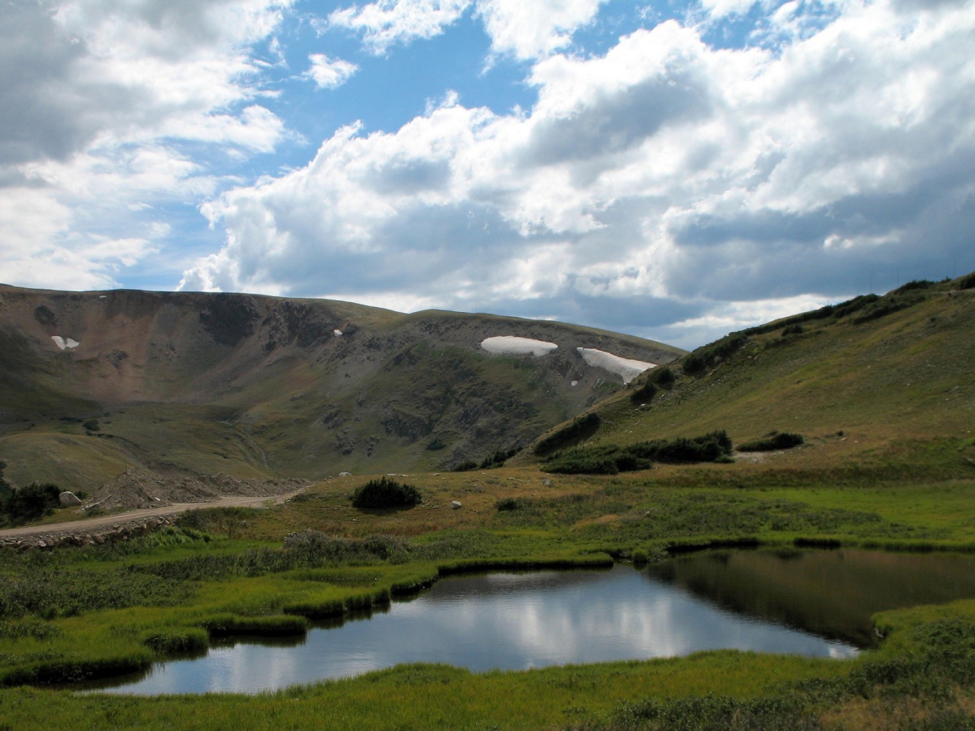 Озеро в горах