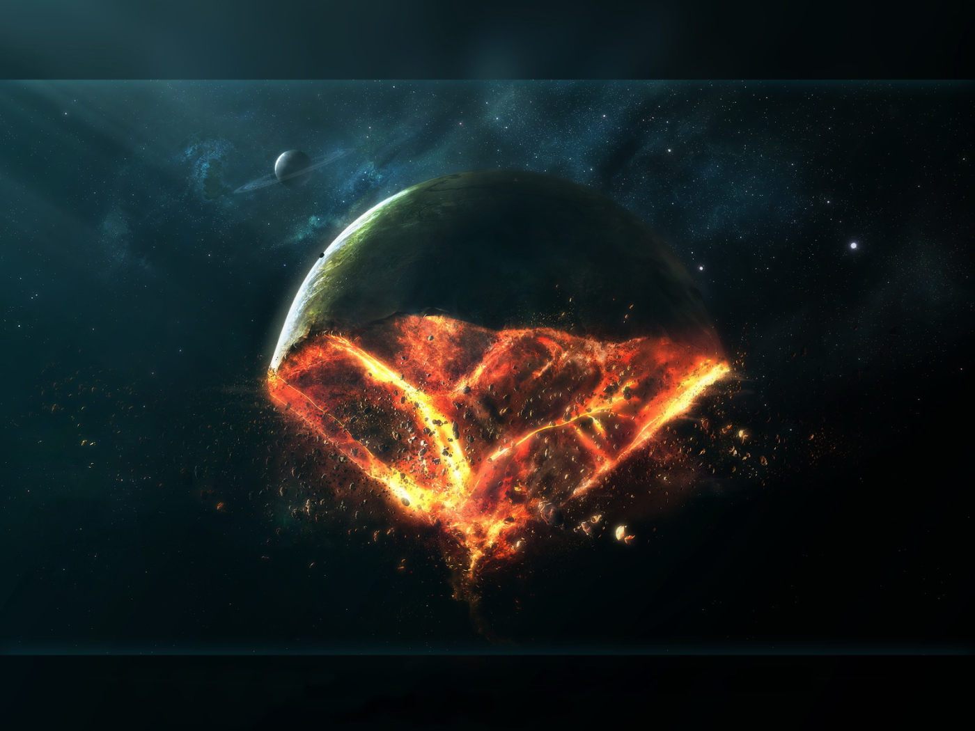 Взрыв планеты