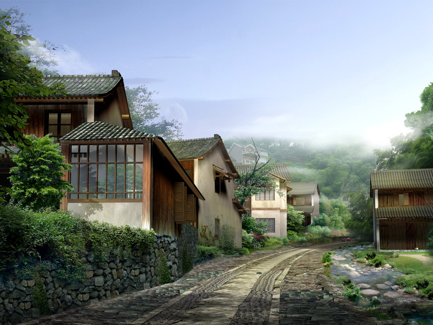 Дорога и Дома