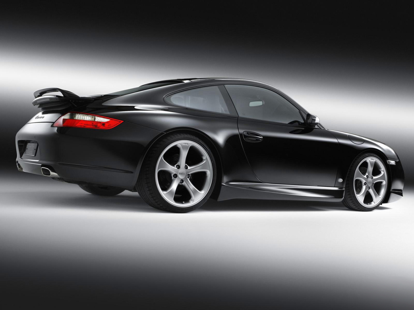 Porsche вид сбоку