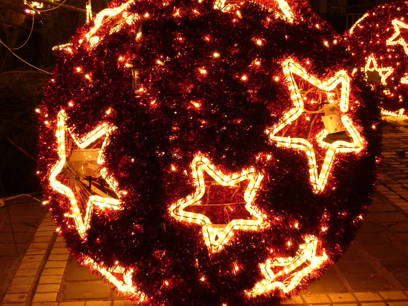 Светящийся шар  / Рождество