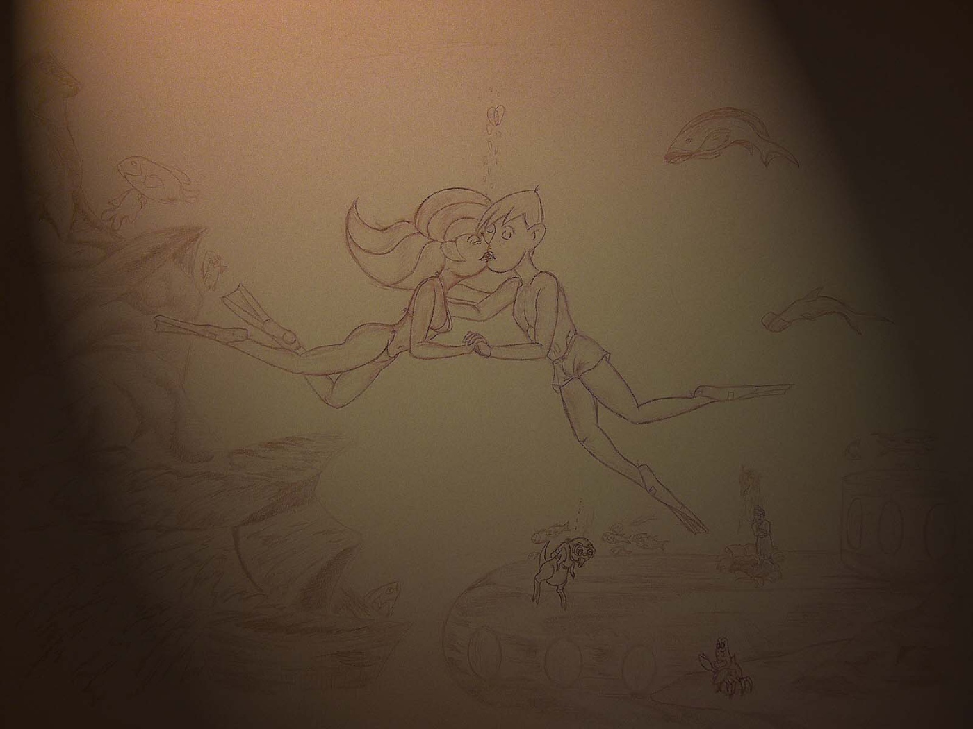 Подводный поцелуй