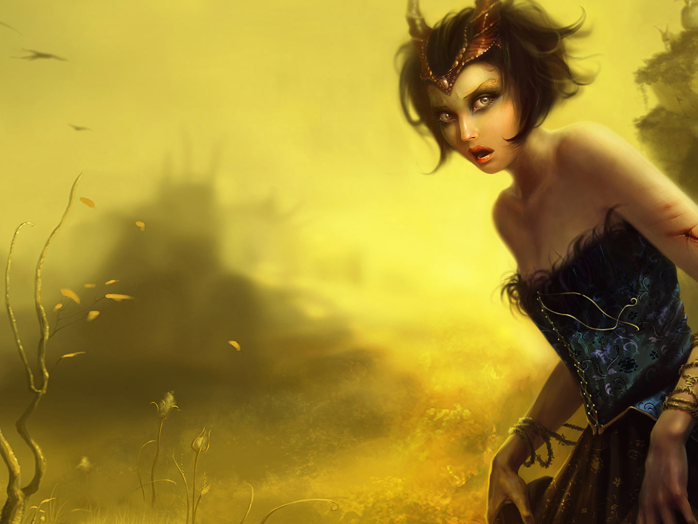 Девушка адских кровей