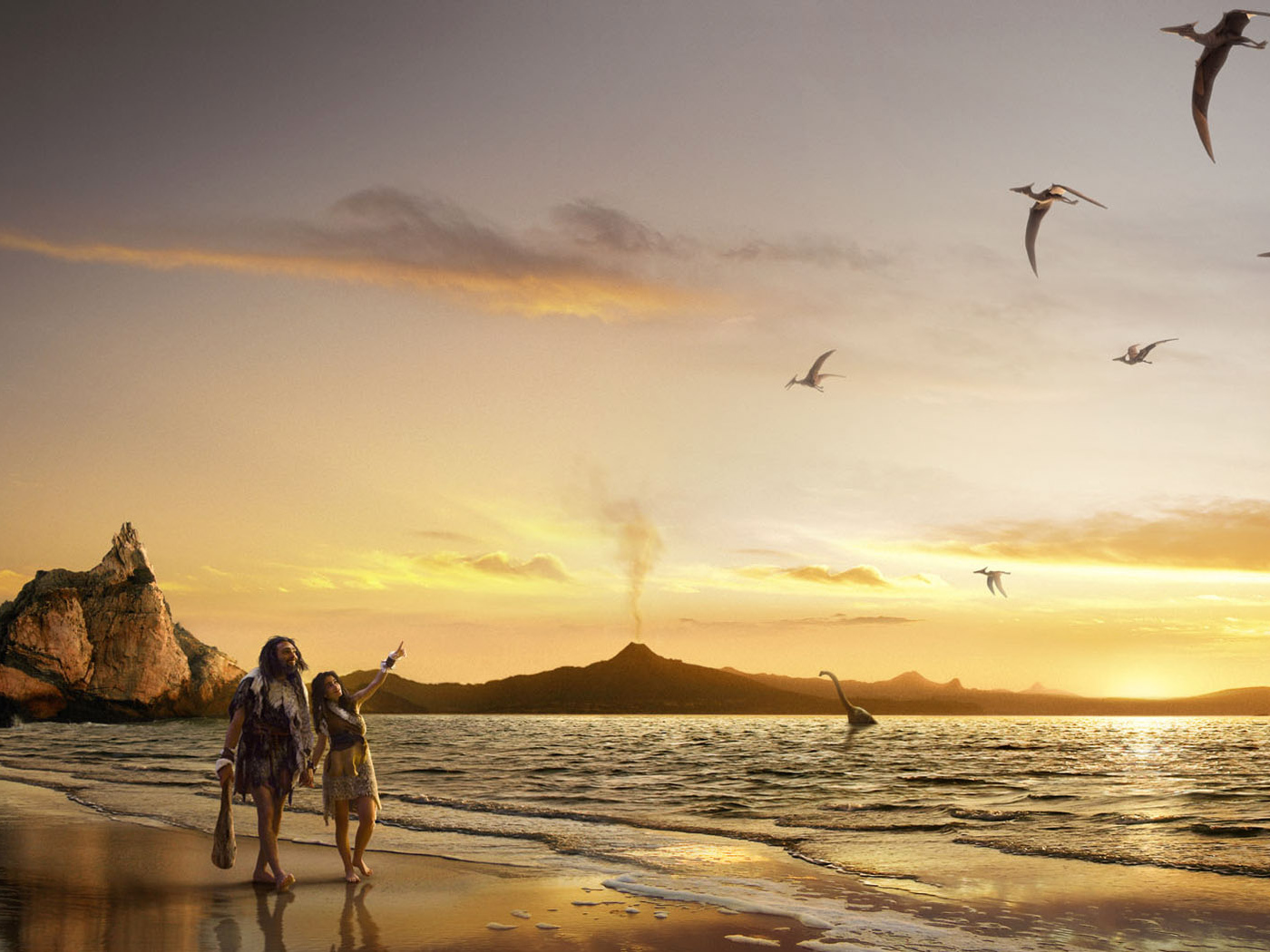 Прогулка на пляже