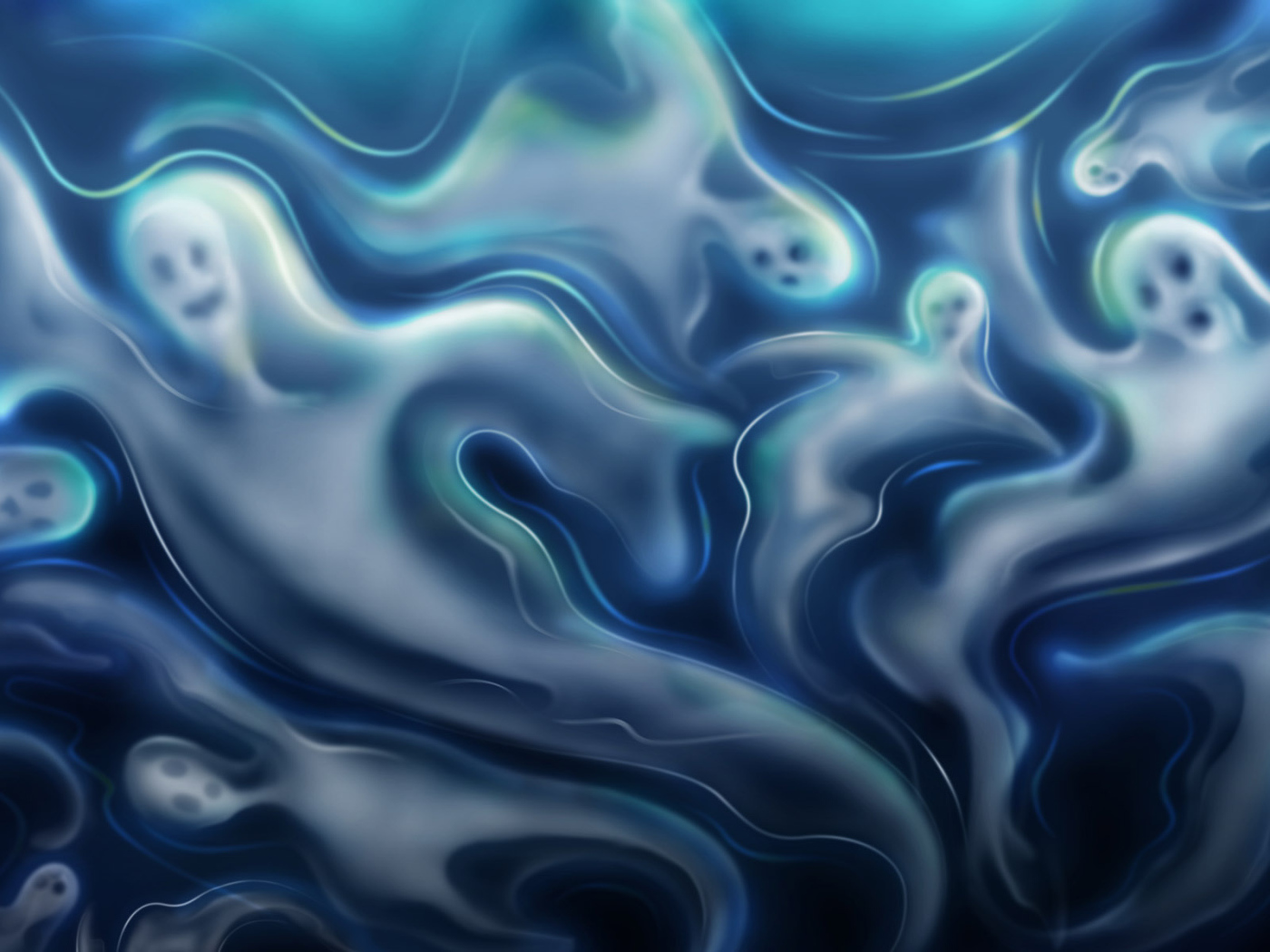 Призраки на Хэллоуин