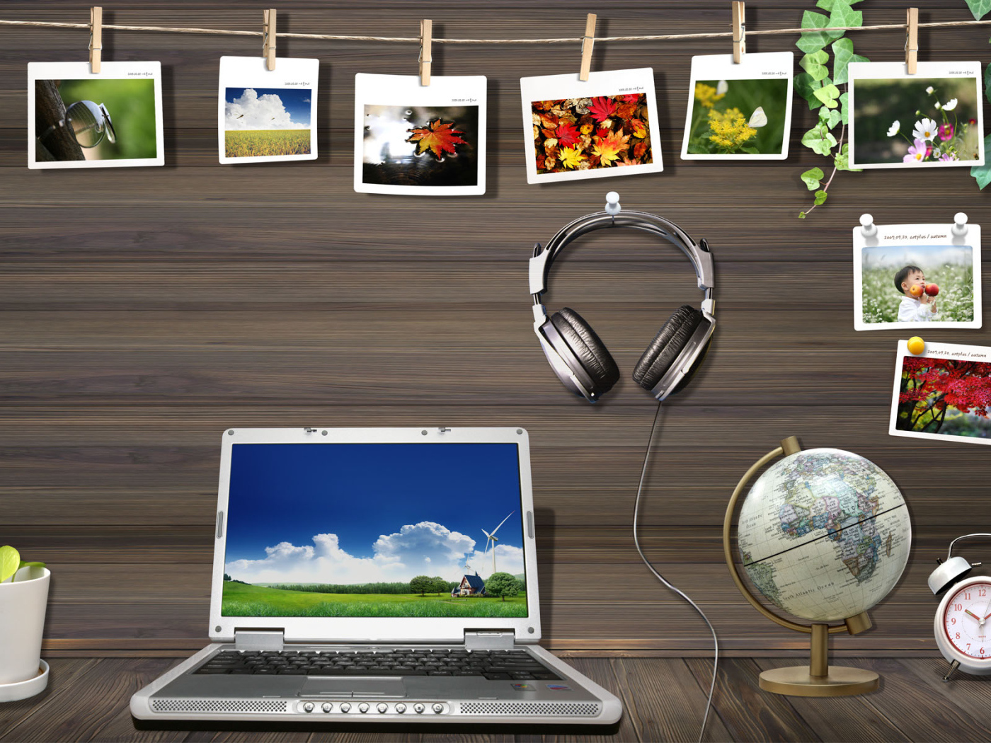 Коллаж рабочего стола