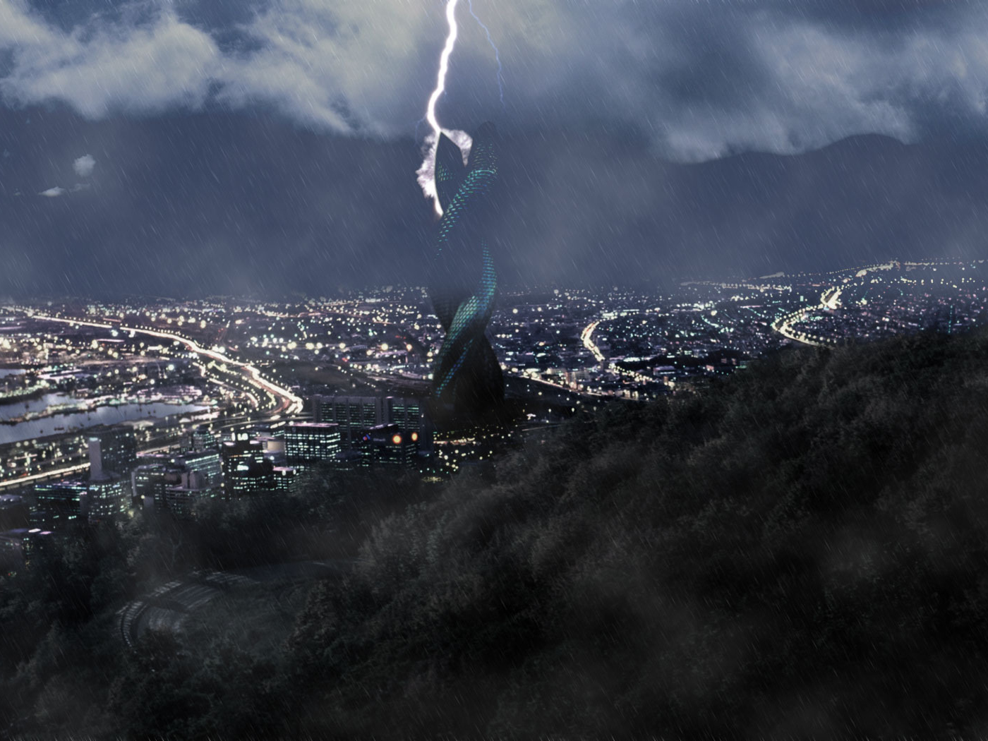 Удар молнии