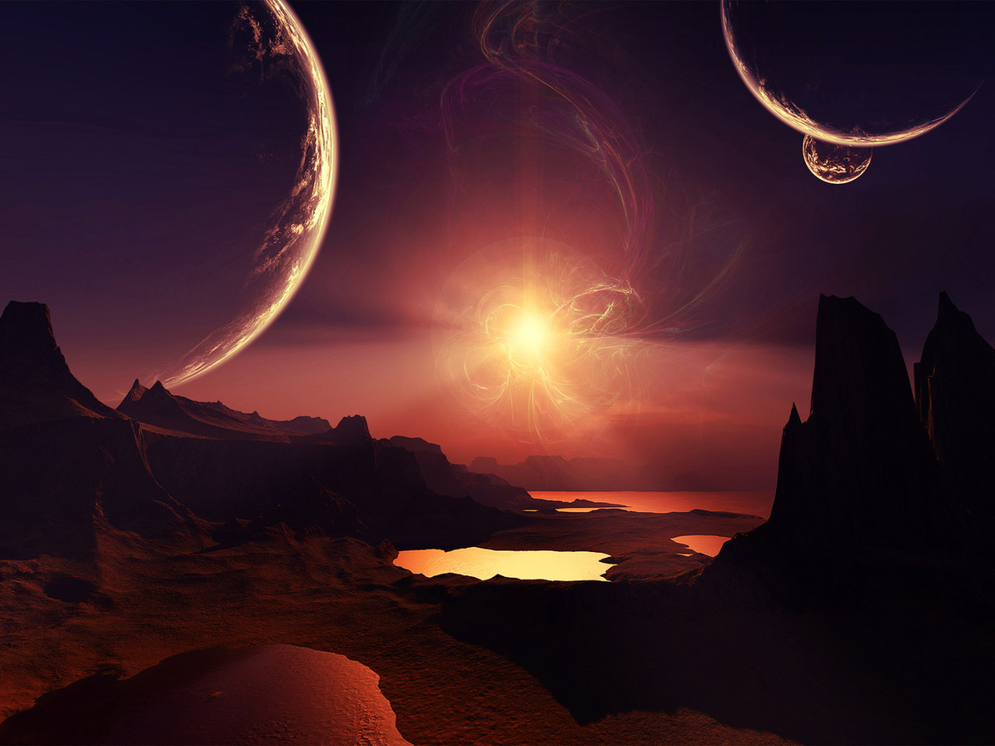 Невероятный небесный вид