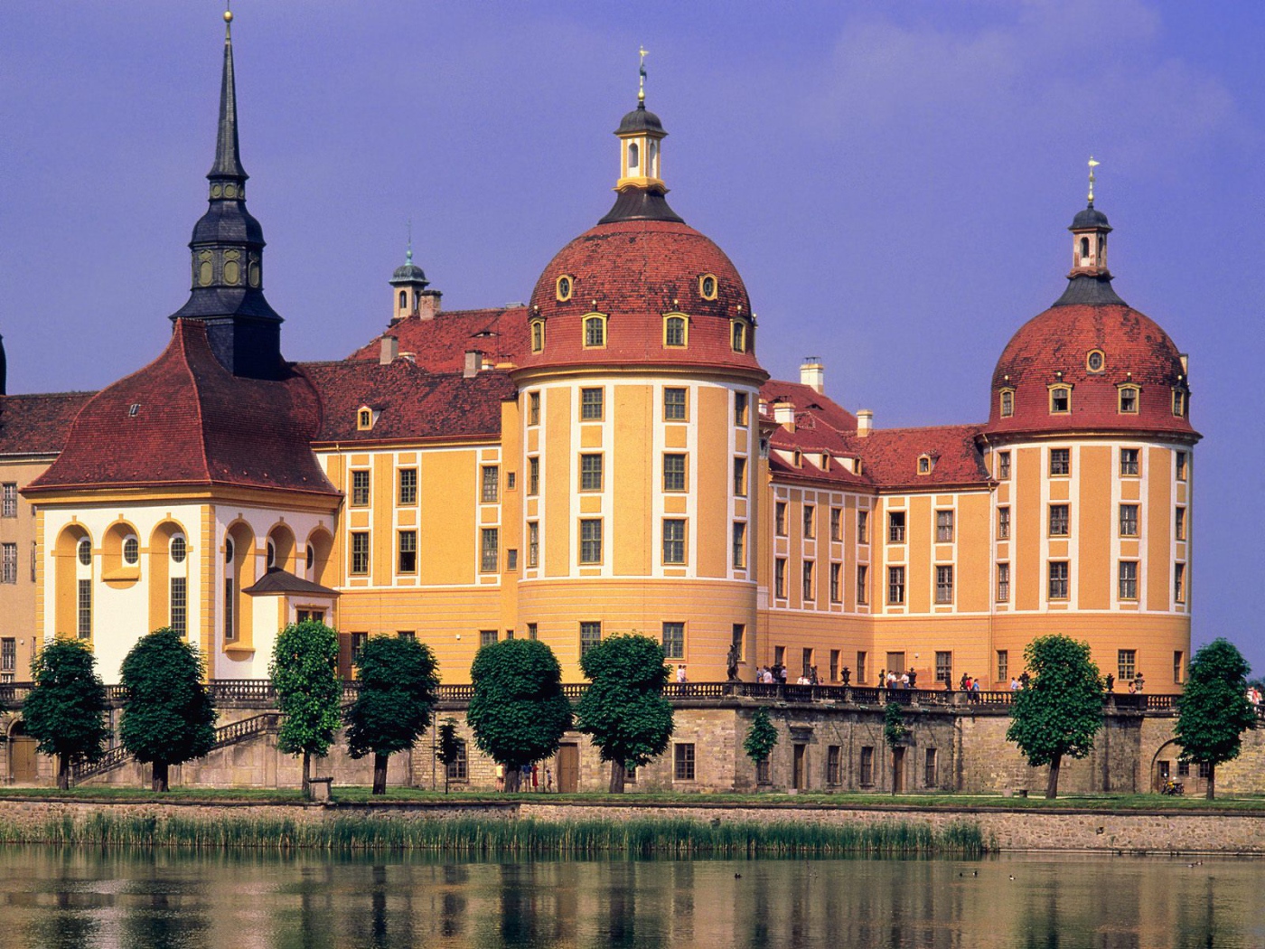 Замок Moritzburg