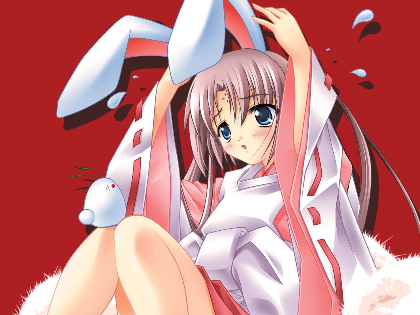 Девушка кролик