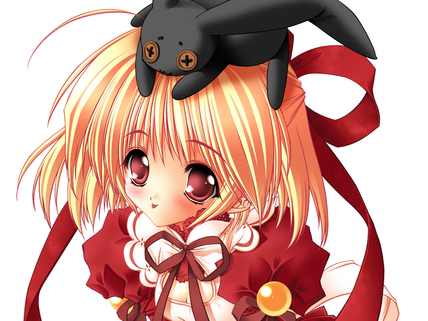 Девочка с зайчиком