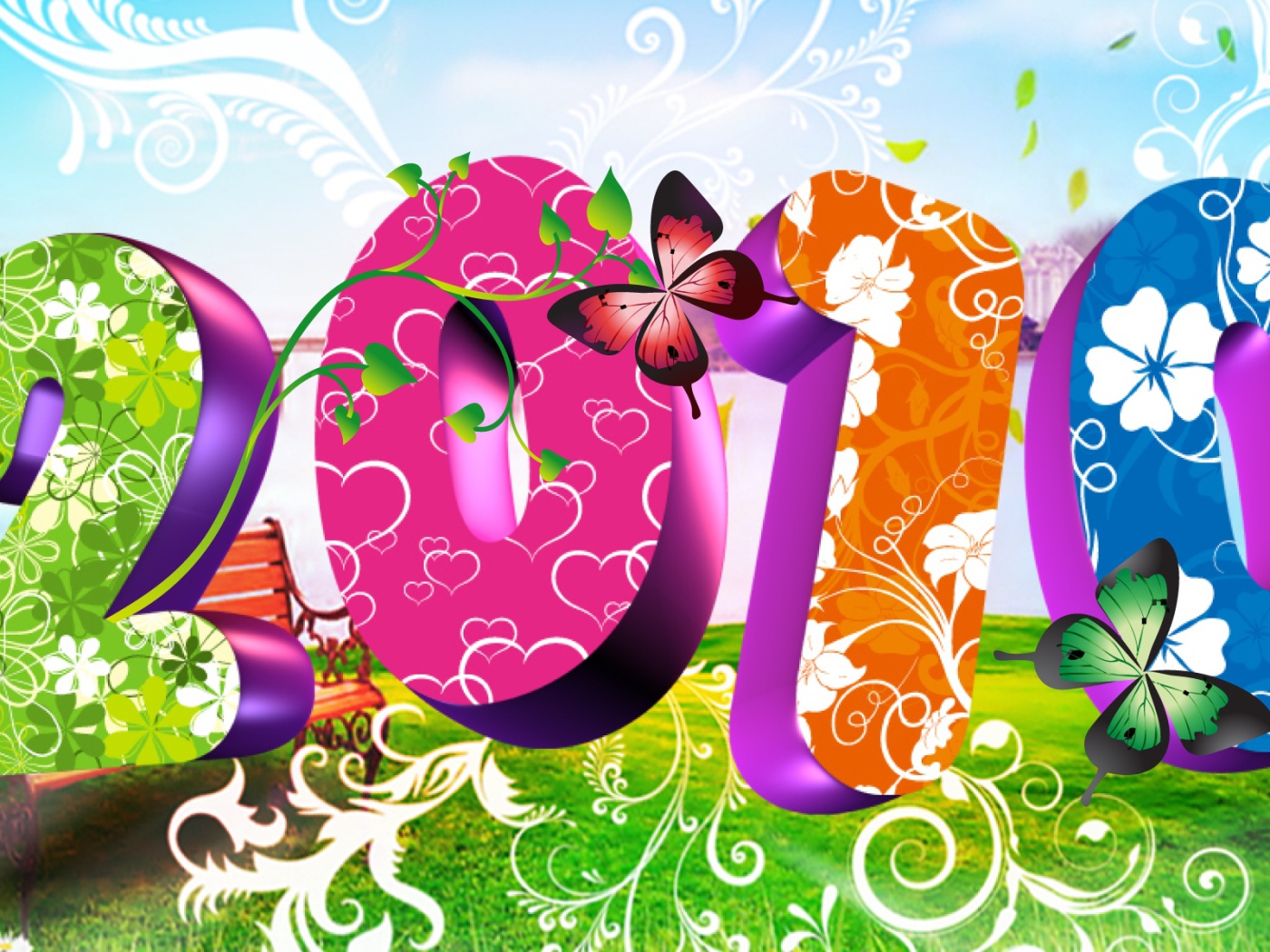 Яркий Новый Год 2010