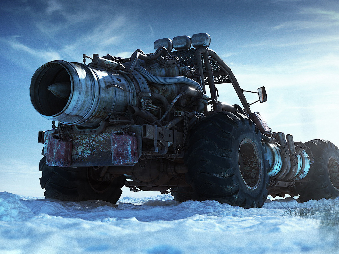 Постапокалиптический автомобиль