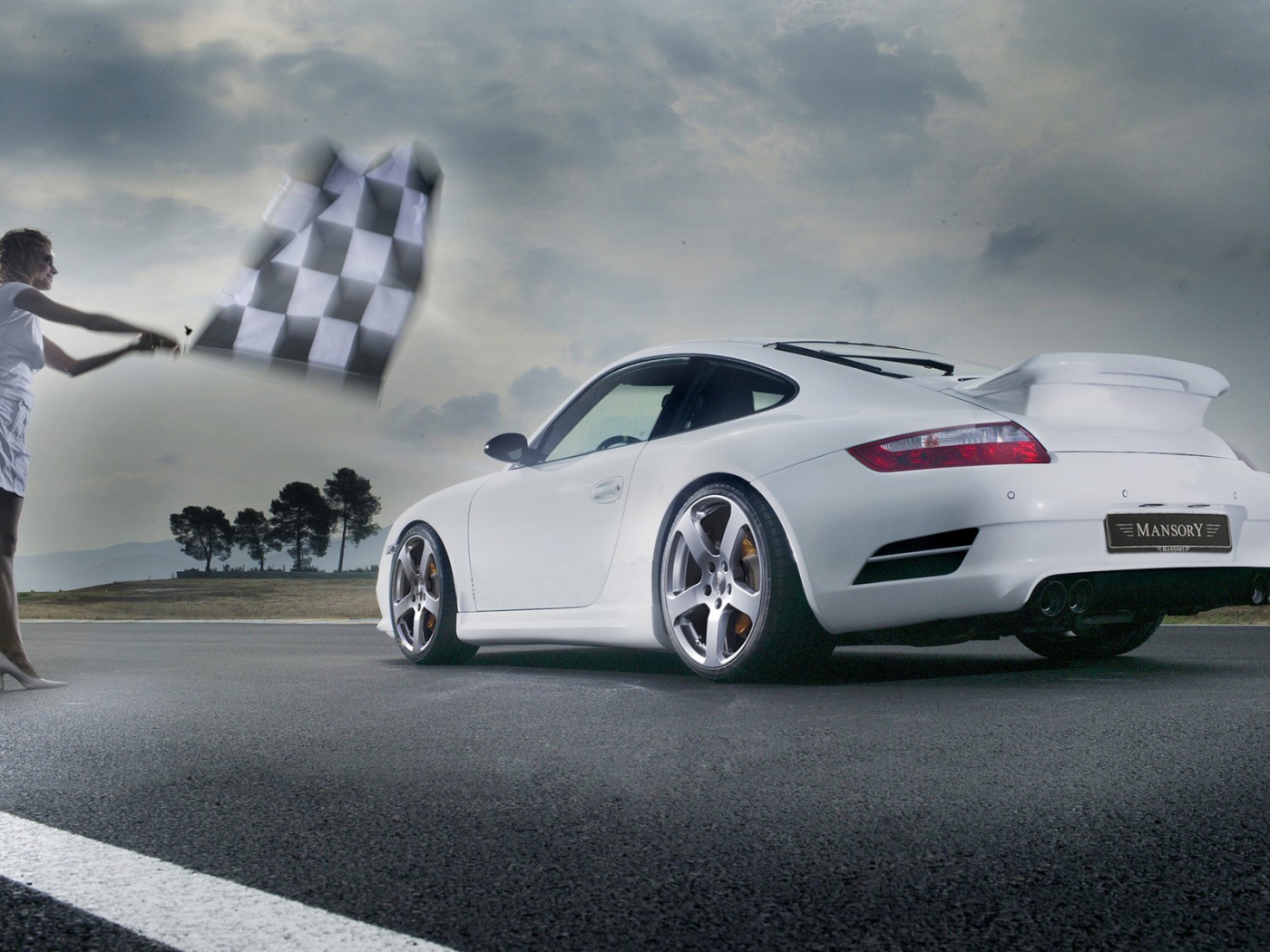 Авто на финише