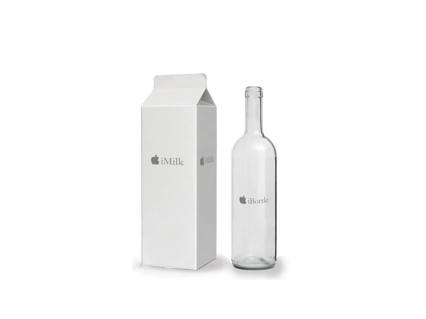 Apple iMilk и iBottle