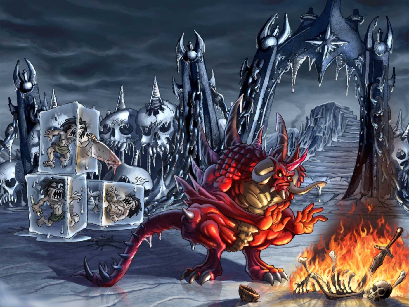 Немного тепла в замерзшем Мире