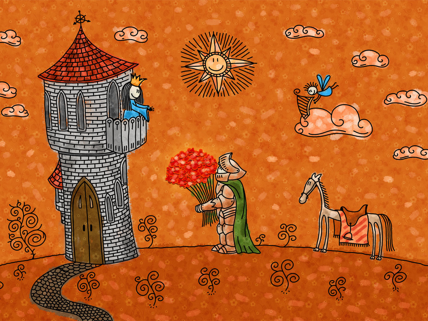 Принцесса и ухажер