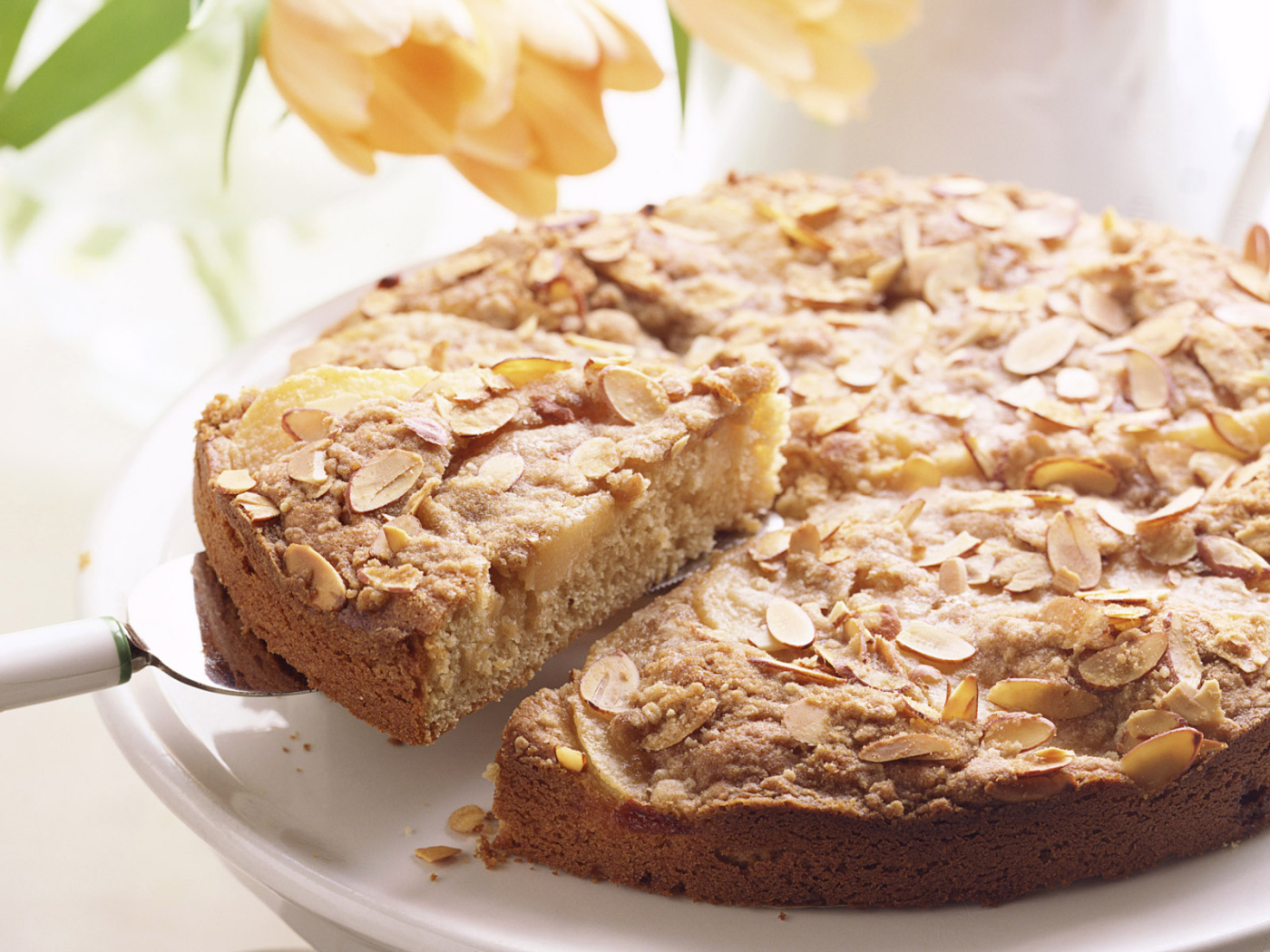 Пирог с орехами